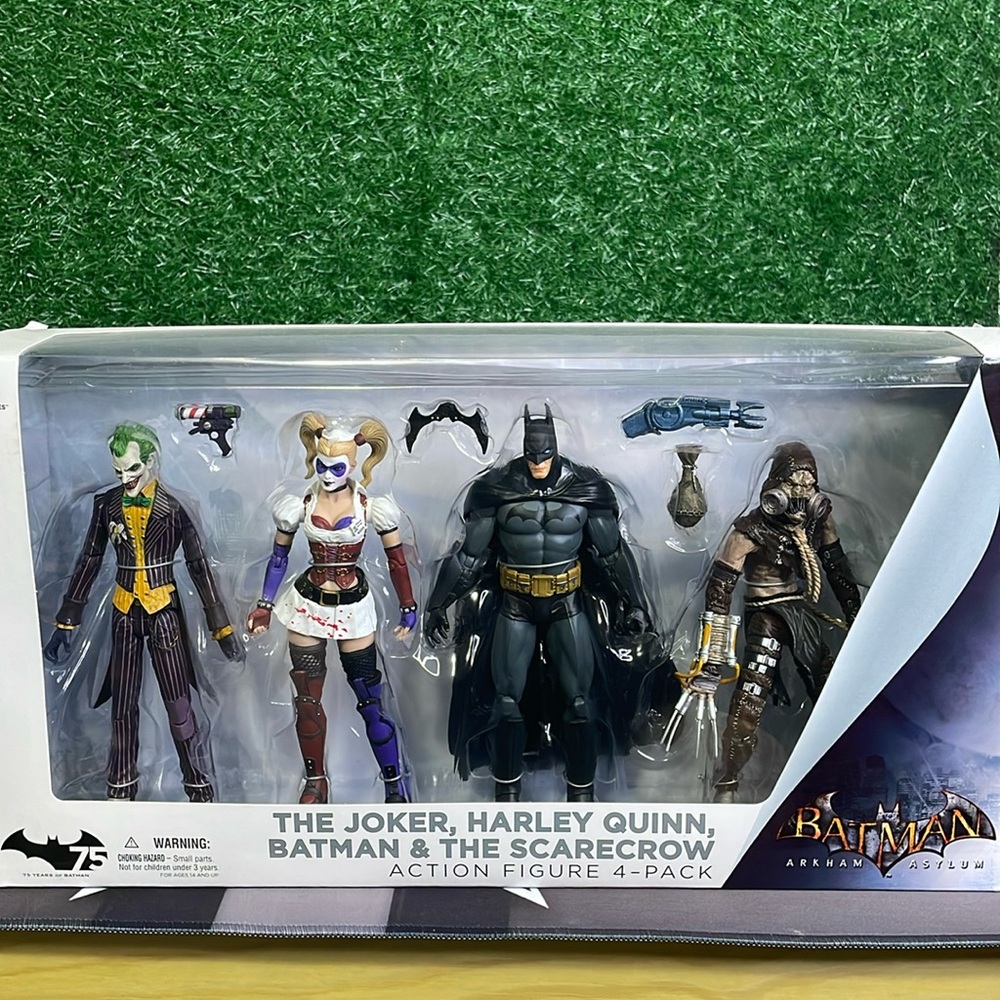 Arkham Asylum 4-Pack Action Figure Set 🔥🔥